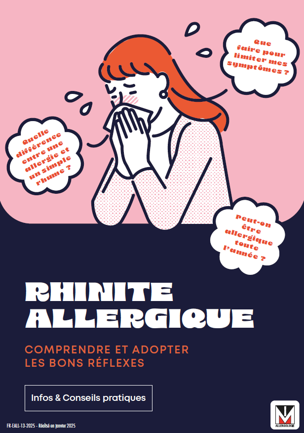 Brochure patient sur la rhinite allergique et la bonne utilisation des sprays nasaux